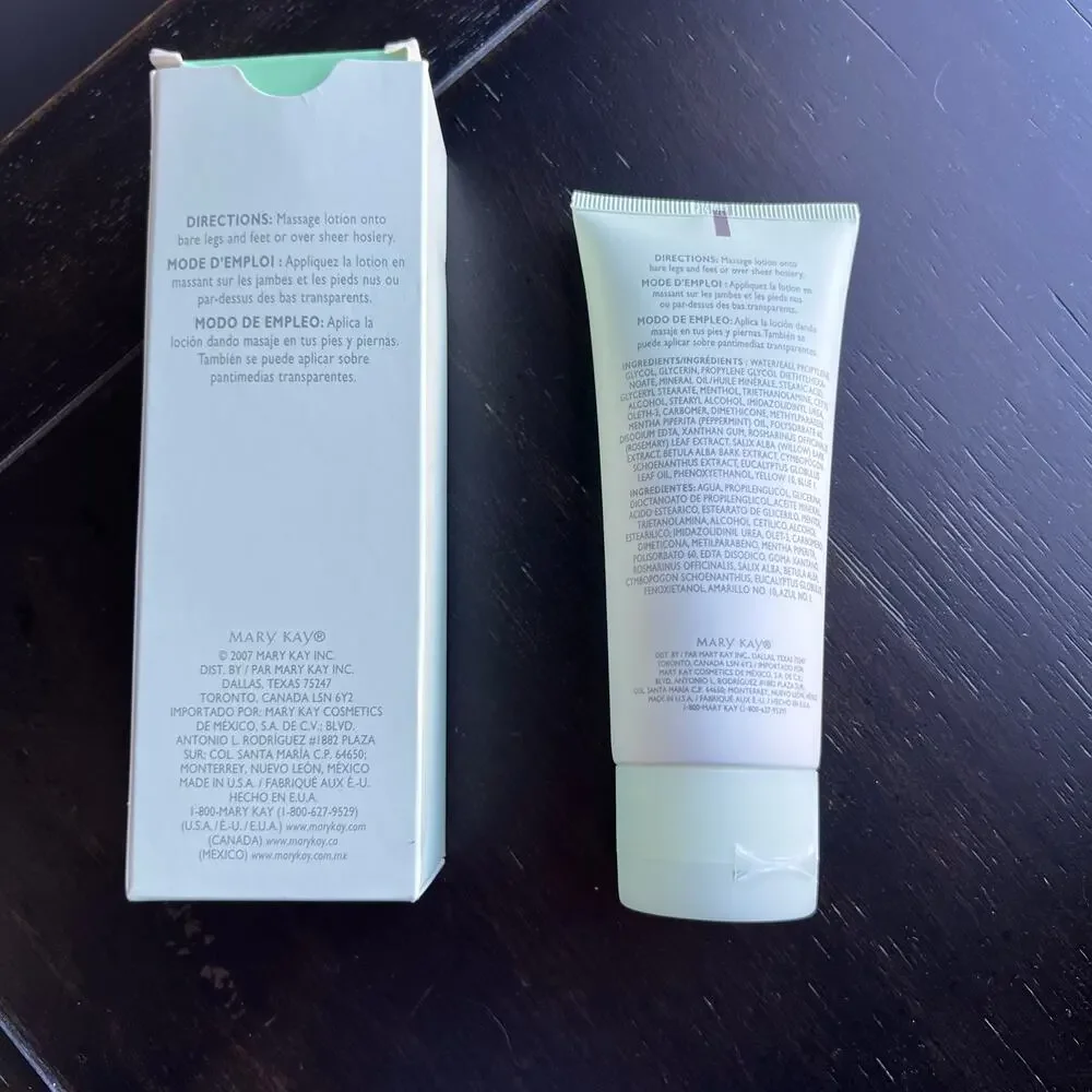 Mary Kay Mint Bliss Energizing Lotion for Feet & Legs 3 Fl Oz NIB